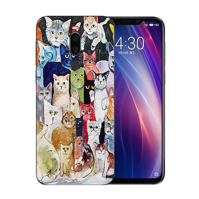 6.2 inch for Meizu X8 Transparent Gel Soft Phone Case for Meizu X8 Shell Ultrathin TPU Horse Pattern Full Protection Back Covers - Amzon World
