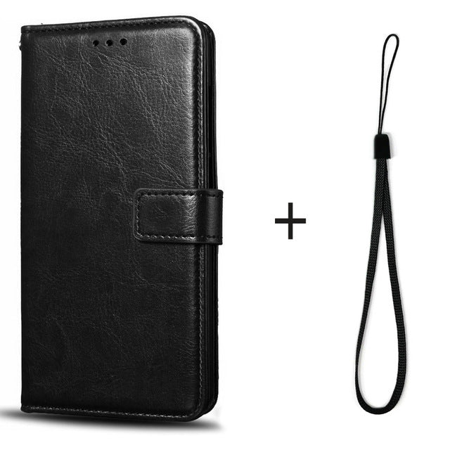 6.26" Cases For Xiaomi Redmi 7 Case Cover Magnetic Flip Business Wallet Leather Phone case For Redmi 7 Coque with Card Holder - Amzon World
