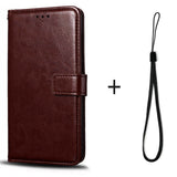 6.26" Cases For Xiaomi Redmi 7 Case Cover Magnetic Flip Business Wallet Leather Phone case For Redmi 7 Coque with Card Holder - Amzon World