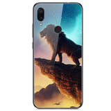 6.3'' For Xiaomi Redmi Note 7 Case Glass Back Hard Cover For Xiaomi Redmi Note 7 Case Note7 Soft Bumper Tempered Fashion Note 7S - Amzon World