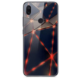 6.3'' For Xiaomi Redmi Note 7 Case Glass Back Hard Cover For Xiaomi Redmi Note 7 Case Note7 Soft Bumper Tempered Fashion Note 7S - Amzon World