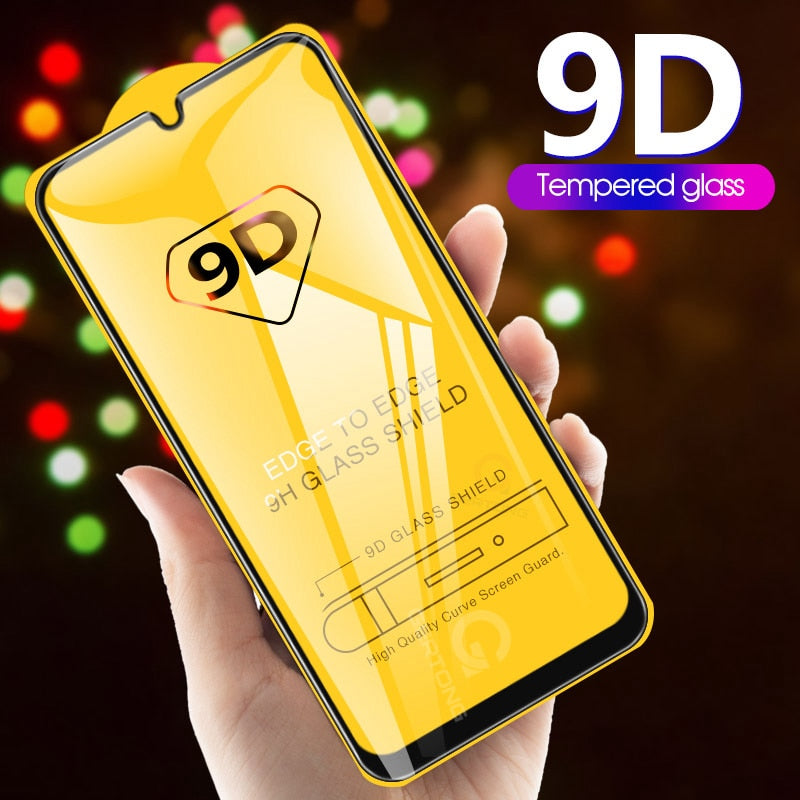 9D Curved Tempered Glass on the For Samsung Galaxy A30 A50 A10 Screen Protector For Samsung M10 M20 M30 M40 A40 A60 A70 A80 A90 - Amzon World