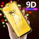 9D Curved Tempered Glass on the For Samsung Galaxy A30 A50 A10 Screen Protector For Samsung M10 M20 M30 M40 A40 A60 A70 A80 A90 - Amzon World