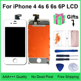 AAA Quality LCD For iPhone 4 4s Replacement Screen Display Digitizer Touch Screen Assembly For iPhone 6 6s 6PlusLCD Screen - Amzon World