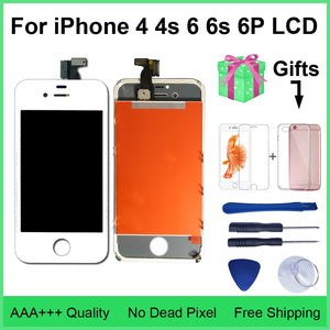 AAA Quality LCD For iPhone 4 4s Replacement Screen Display Digitizer Touch Screen Assembly For iPhone 6 6s 6PlusLCD Screen - Amzon World