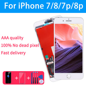 AAA Quality LCD Screen For iPhone 7 Display Assembly Replacement with Original Digitizer Phone Parts for iphone 8 8p 7p 6  lcd - Amzon World