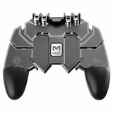 AK66 Six Fingers PUBG Game Controller Gamepad Metal Trigger Shooting Free Fire Gamepad Joystick For IOS Android Mobile Phone - Amzon World
