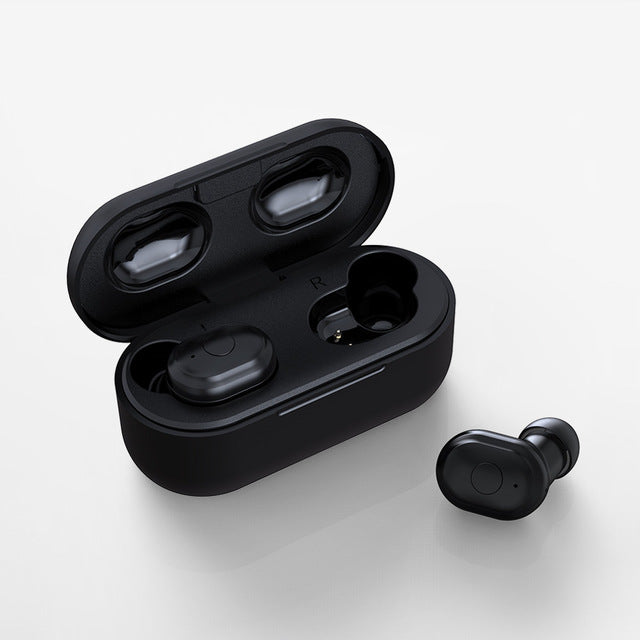 AUSDOM TW01 TWS Wireless Bluetooth Earphone 20H Play Time Wireless Headphone CVC8.0 Noise Cancelling Sport Earbuds With Dual Mic - Amzon World