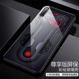 Aixuan Glass Case For Xiaomi mi 9/Mi9 Explorer/Xiaomi mi 9 SE Case painted Tempered Glass Silicon Protective full Cover Cases - Amzon World