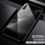 Aixuan Glass Case For Xiaomi mi 9/Mi9 Explorer/Xiaomi mi 9 SE Case painted Tempered Glass Silicon Protective full Cover Cases - Amzon World