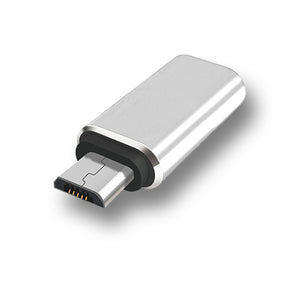 Aluminium Alloy Micro USB Male to Type C Female Adapter Converter Connector for Phone Tablet NK-Shopping - Amzon World