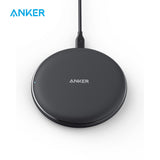 Anker 10W Wireless Charger,Qi-Certified Powerwave Pad Upgraded,7.5W for iPhone,10W Fast-Charging for Galaxy S10/S9/S8/Note 9etc - Amzon World