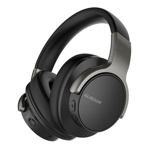 ANC8 Active Noise Cancelling Wireless Headphones Bluetooth Headset with Super HiFi Deep Bass 20H Playtime for Travel Work - Amzon World
