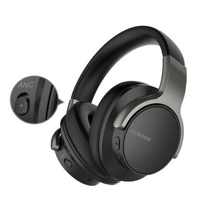 ANC8 Active Noise Cancelling Wireless Headphones Bluetooth Headset with Super HiFi Deep Bass 20H Playtime for Travel Work - Amzon World