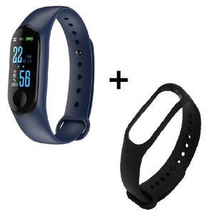 BINSSAW Men Women Sport Smart Bracelet Watch Bluetooth Clock Remote Camera Heart Rate Blood PressureSleep Monitor Pedometer Band - Amzon World