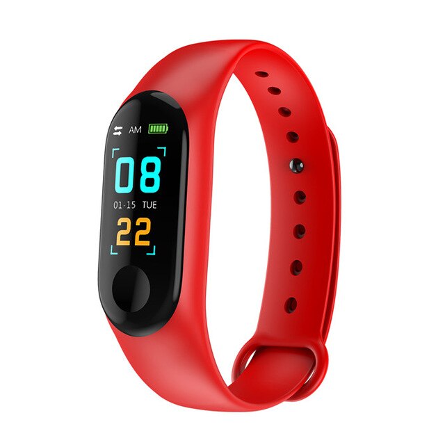 BINSSAW Men Women Sport Smart Bracelet Watch Bluetooth Clock Remote Camera Heart Rate Blood PressureSleep Monitor Pedometer Band - Amzon World