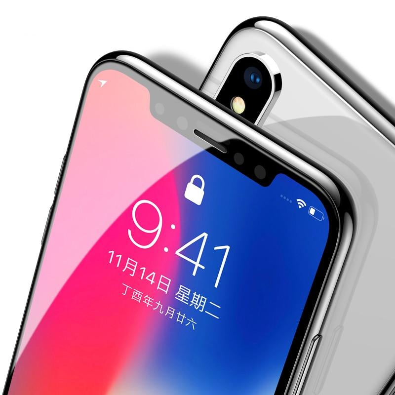 0.3mm Screen Protector Tempered Glass For iPhone Xs Max X Xr S 3D Full Cover Protective Glass - Amzon World