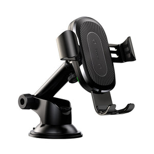 Baseus 10W Wireless Car Charger For iPhone Xs Max X Samsung S10 Xiaomi Mi 9 Qi Wireless Charger Fast Charging Car Phone Holder - Amzon World