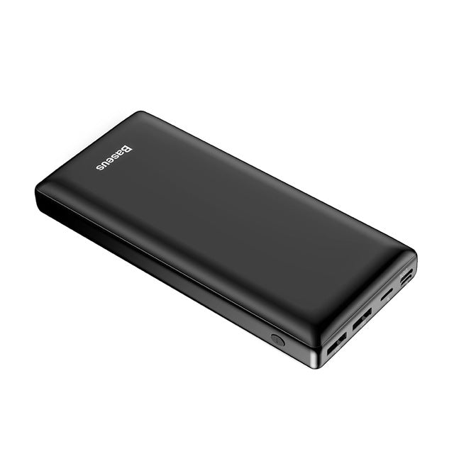 Baseus 30000mah Big Capacity Power bank For Mobile Travel Powerbank Quick Charger 3.0 Type C Power bank For iPhone Samsung - Amzon World