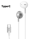Baseus 6D Stereo In-ear Earphone Headphones Wired Control Bass Sound Earbuds for iPhone Xiaomi Huawei 3.5mm Type c Earphones - Amzon World