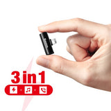Baseus Audio Aux Adapter For iPhone Xs Max Xr X 8 7 Plus Earphone Headphone Connector OTG Cable For Lightning Splitter Converter - Amzon World