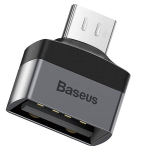 Baseus OTG Micro USB Cable Adapter For Xiaomi Redmi Note 5 Samsung A7 2018 Charging Converter USB Microusb OTG Cable Connector - Amzon World