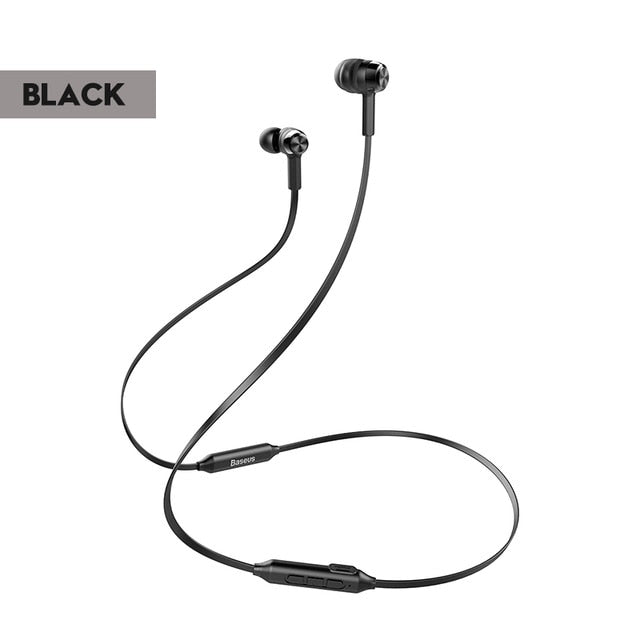 Baseus S06 Neckband Bluetooth Earphone Wireless earphones For Xiaomi iPhone earbuds stereo auriculares fone de ouvido with MIC - Amzon World