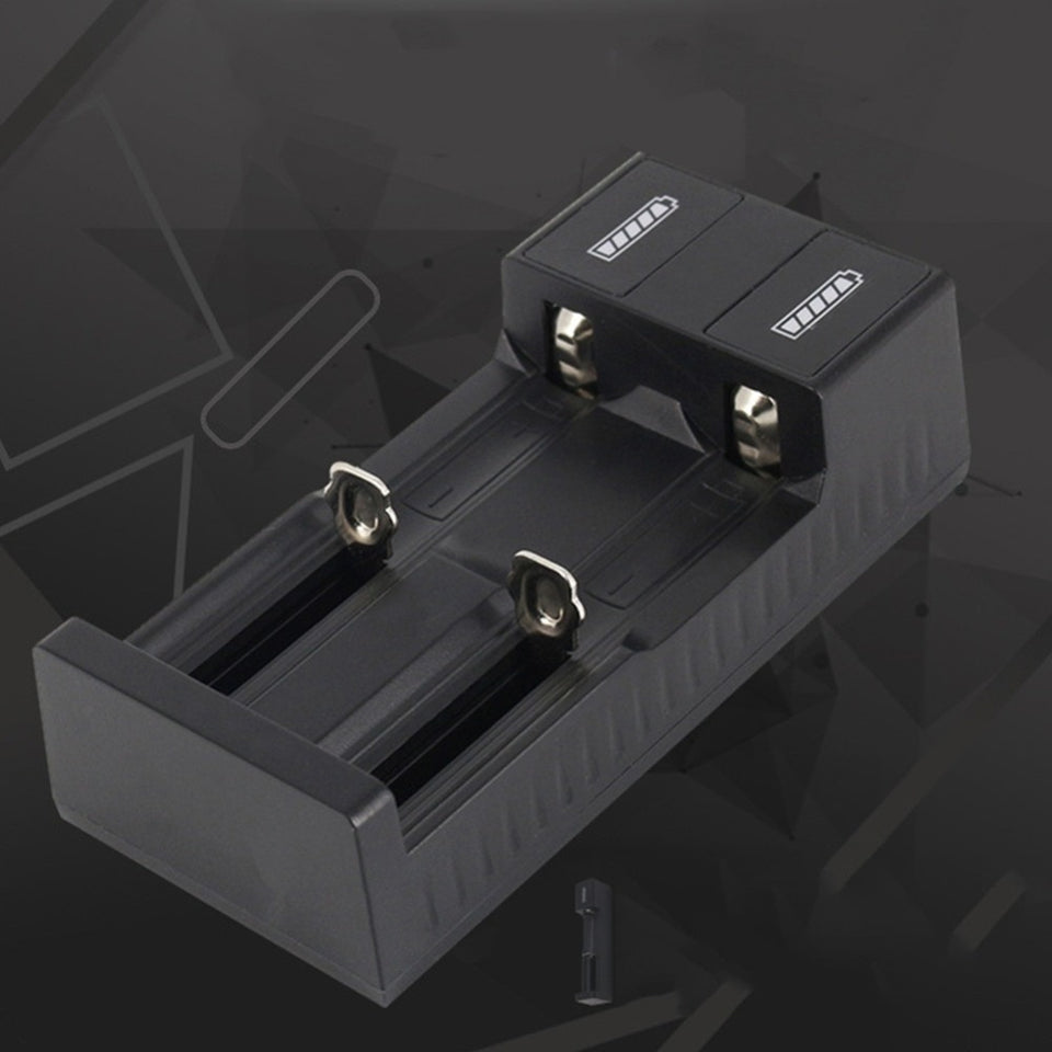 Battery Charger Universal Smart Chargering for Rechargeable Batteries Li-ion 18650 26650 14500 - Amzon World