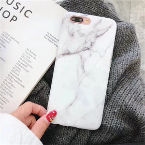 Beyour Marble Flexible Stand Holder Case For iPhone XS XS Max X 8 7 6S Plus For Huawei P20 For Samsung S10 Soft IMD Phone Cover - Amzon World