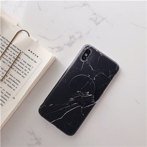 Beyour Marble Flexible Stand Holder Case For iPhone XS XS Max X 8 7 6S Plus For Huawei P20 For Samsung S10 Soft IMD Phone Cover - Amzon World