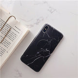 Beyour Marble Flexible Stand Holder Case For iPhone XS XS Max X 8 7 6S Plus For Huawei P20 For Samsung S10 Soft IMD Phone Cover - Amzon World