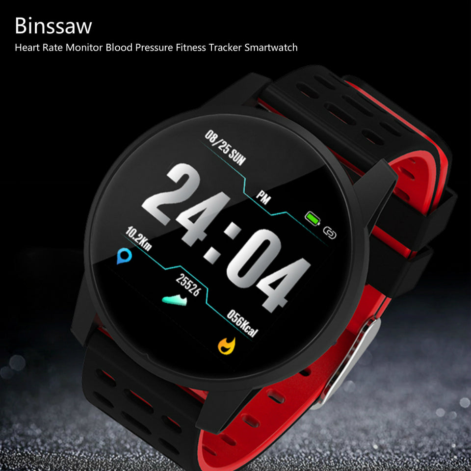 Binssaw smart watch Sport  Men Women Heart Rate Monitor Blood Pressure Fitness Tracker Smartwatch GPS Sporelogio inteligente - Amzon World