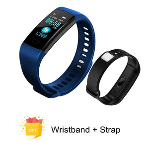 Bluetooth Smart Bracelet Color Screen Y5 Smartband Heart Rate Monitor Blood Pressure Measurement Fitness Tracker Smart Watch Men - Amzon World