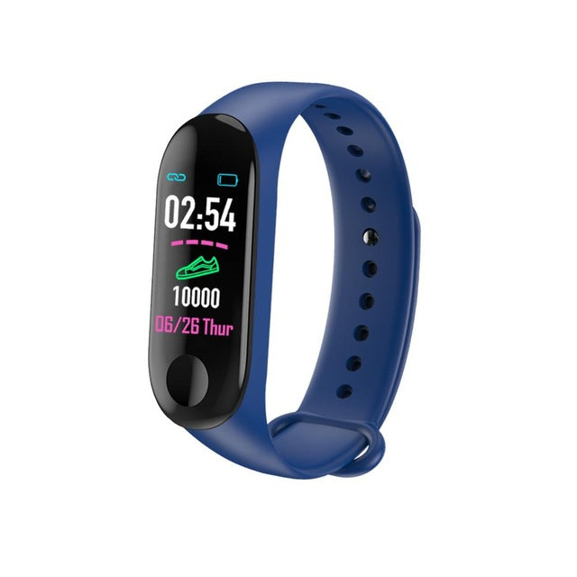 Bluetooth Smart Watch Men Women Heart Rate Monitor Blood Pressure Fitness Bracelet Smartwatch Sport Watch for ios android +BOX - Amzon World