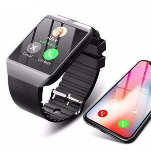 Bluetooth Smart Watch Smartwatch DZ09 Android Phone Call Relogio 2G GSM SIM TF Card Camera for iPhone Samsung HUAWEI PK GT08 A1 - Amzon World
