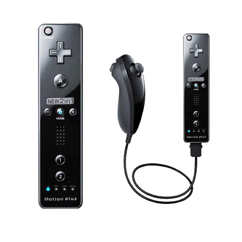 Built-in Motion Plus Wireless Remote Gamepad Controller For Nintend Wii Nunchuck For Nintend Wii Remote Controle Joystick Joypad - Amzon World