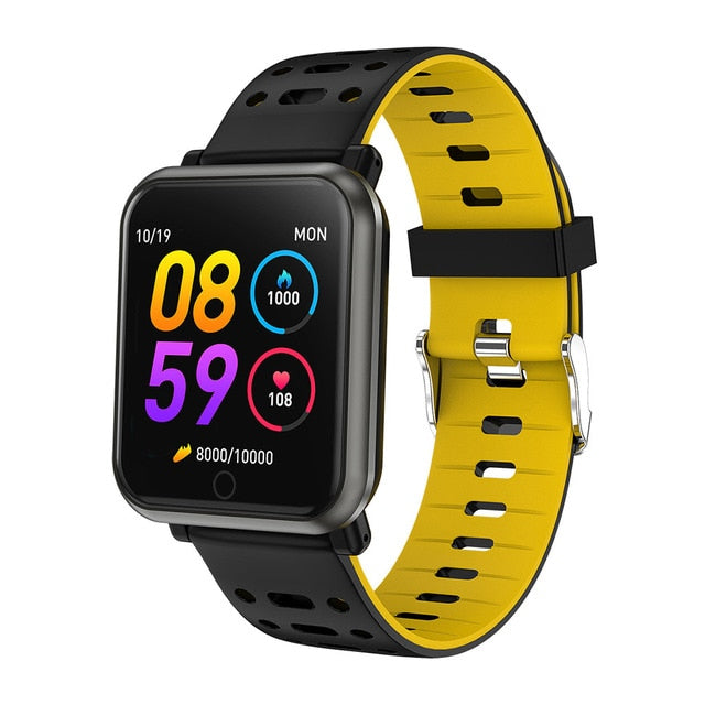 COLMI CP11 Smart Watch IP68 Waterproof Heart Rate Monitor Fitness tracker Men Swimming Smartwatch for iPhone Android phone - Amzon World