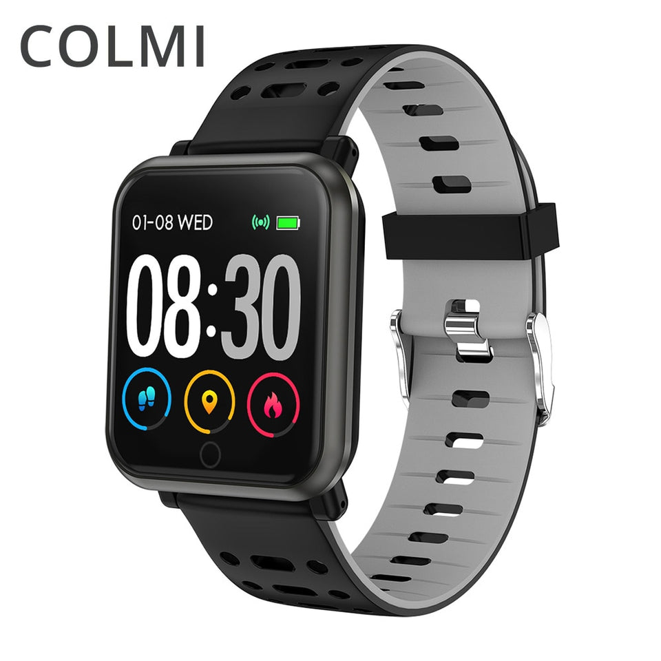 COLMI CP11 Smart Watch IP68 Waterproof Heart Rate Monitor Fitness tracker Men Swimming Smartwatch for iPhone Android phone - Amzon World