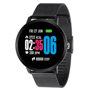 COLMI V11 Smart watch IP67 waterproof Tempered glass Activity Fitness tracker Heart rate monitor BRIM Men women smartwatch - Amzon World