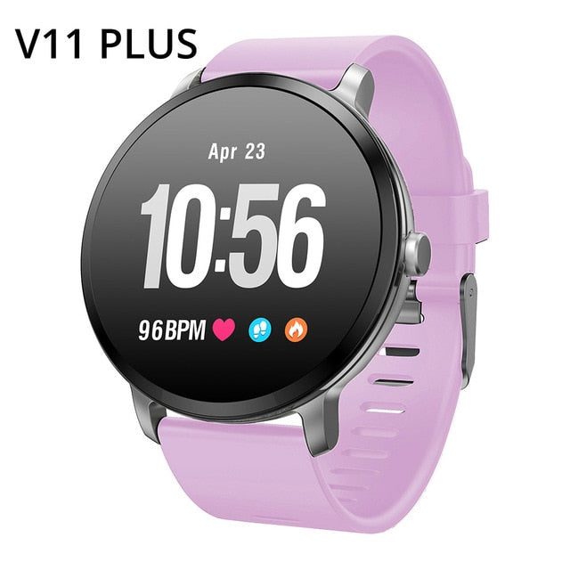 COLMI V11 Smart watch IP67 waterproof Tempered glass Activity Fitness tracker Heart rate monitor BRIM Men women smartwatch - Amzon World