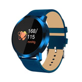 CYUC Q8 Smart Watch OLED Color Screen men Fashion Fitness Tracker Heart Rate Monitor Blood Pressure Oxygen Pedometer Smartwatch - Amzon World