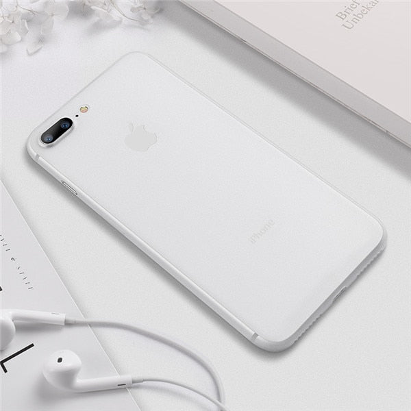 Cafele Ultra thin 0.4 mm PP Case for iPhone 7 8 / 7 8 Plus Luxury Phone Cover for iPhone 7 8 Anti fingerprint Anti Scratch - Amzon World