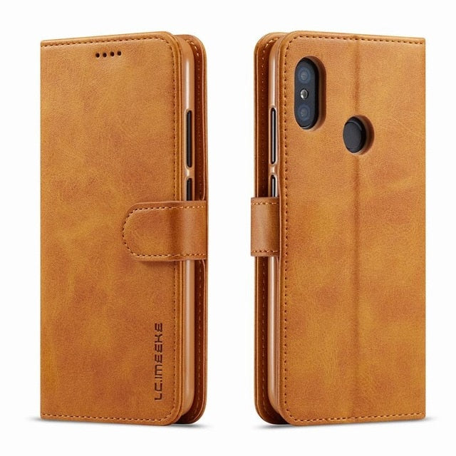Case Cover For Xiaomi Redmi Note 7 Case Flip Vintage Wallet Magnetic Cover Redmi Note 7 Pro Note7 Case Luxury Leather Book Coque - Amzon World