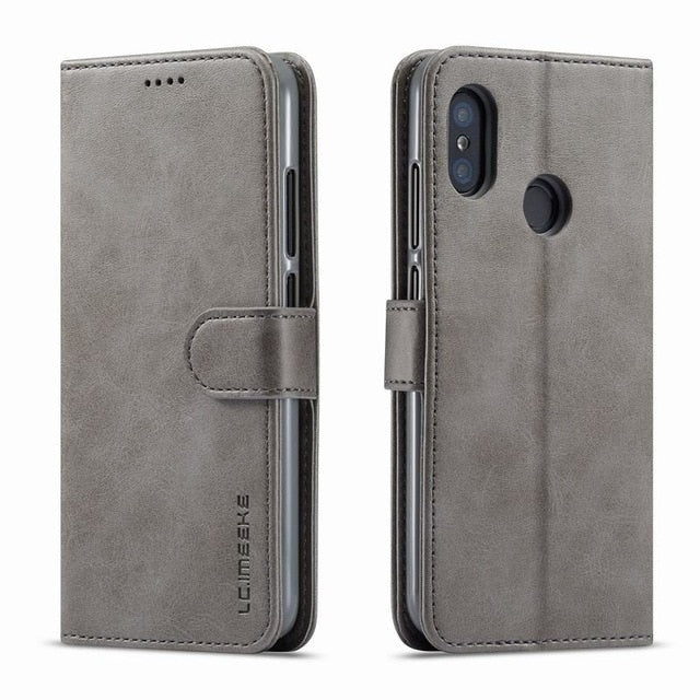 Case Cover For Xiaomi Redmi Note 7 Case Flip Vintage Wallet Magnetic Cover Redmi Note 7 Pro Note7 Case Luxury Leather Book Coque - Amzon World