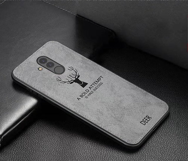 Case For Huawei Mate 20 Lite Case Soft Fabric TPU Silicone Cover Ultra-thin Shockproof Bumper Back Cover For Huawei Mate 20 Lite - Amzon World