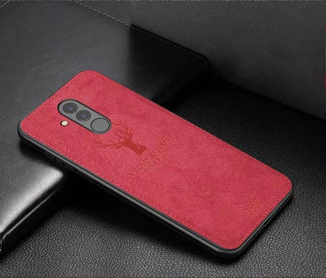 Case For Huawei Mate 20 Lite Case Soft Fabric TPU Silicone Cover Ultra-thin Shockproof Bumper Back Cover For Huawei Mate 20 Lite - Amzon World