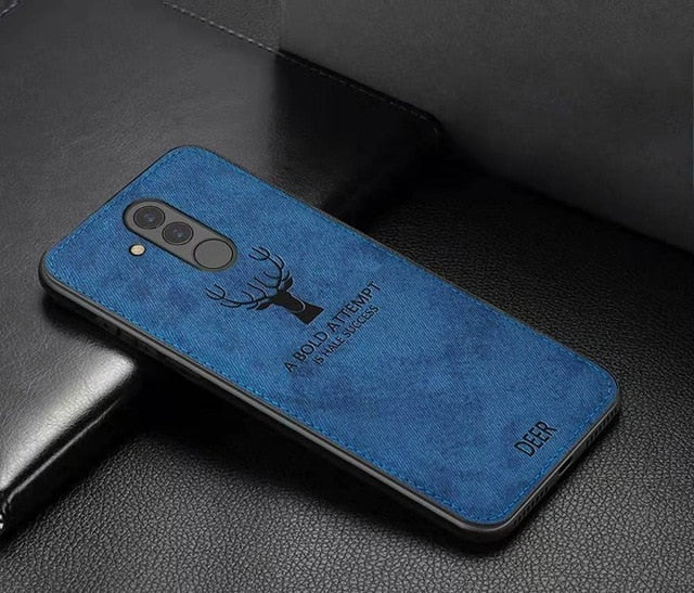 Case For Huawei Mate 20 Lite Case Soft Fabric TPU Silicone Cover Ultra-thin Shockproof Bumper Back Cover For Huawei Mate 20 Lite - Amzon World