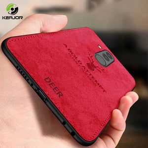 Case For Huawei Mate 20 Lite Case Soft Fabric TPU Silicone Cover Ultra-thin Shockproof Bumper Back Cover For Huawei Mate 20 Lite - Amzon World