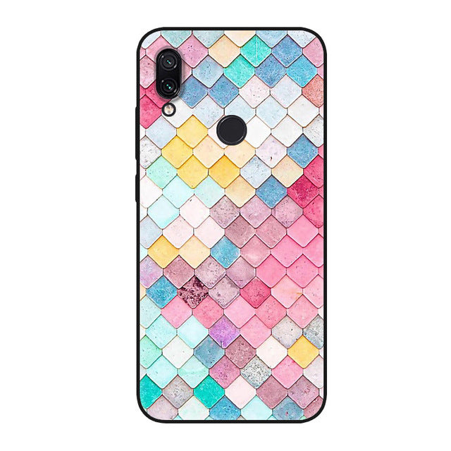 Case For Xiaomi Redmi Note 7 Case Silicon Funda for Xiaomi Redmi Note 7 Pro Cover Capa Back Coque for Redmi Note7 Pro Phone Case - Amzon World