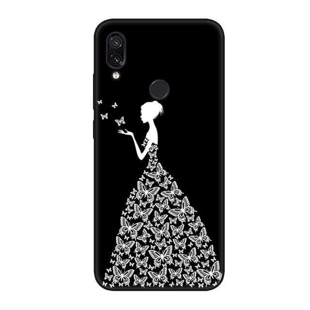 Case For Xiaomi Redmi Note 7 Case Silicon Funda for Xiaomi Redmi Note 7 Pro Cover Capa Back Coque for Redmi Note7 Pro Phone Case - Amzon World